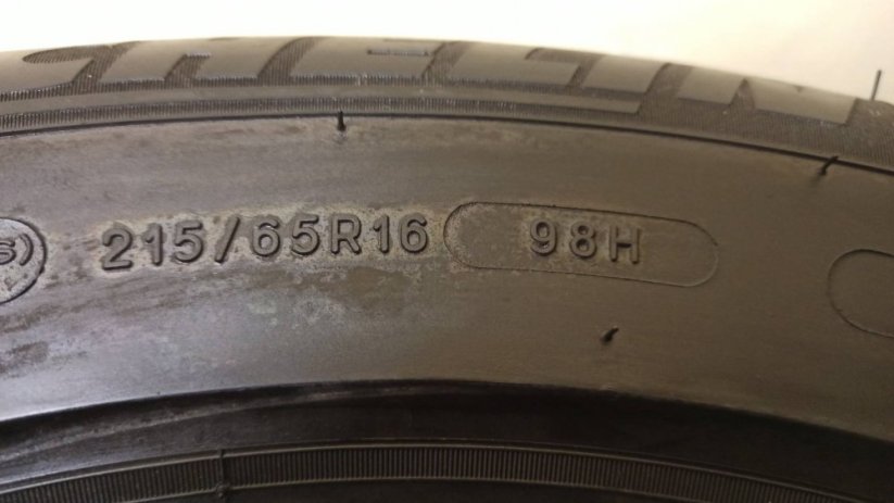 Michelin 215/65 R16 98H 6,5mm NOVÉ - DEMO (Bazarové)
