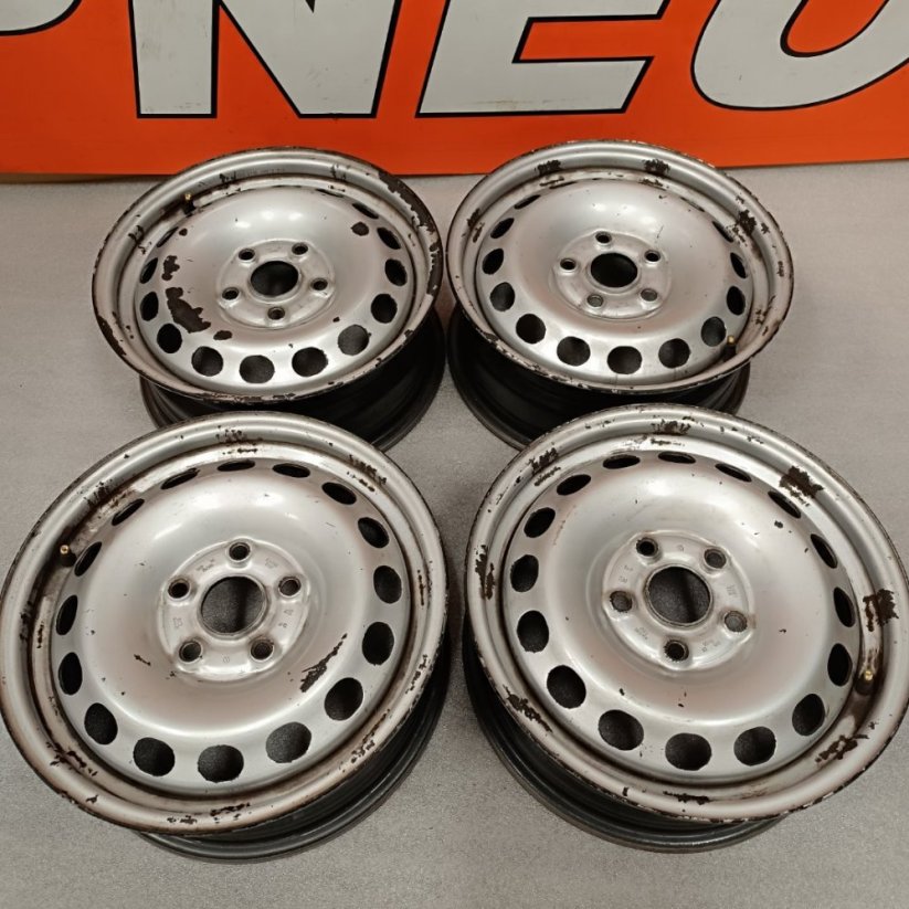 Ocelové disky Škoda Octavia R15 , 5x112 , ET47