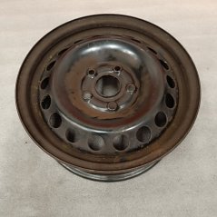 Ocelový disk VW, Škoda 6Jx15'', 5x112, ET47 1kus (Bazarové)