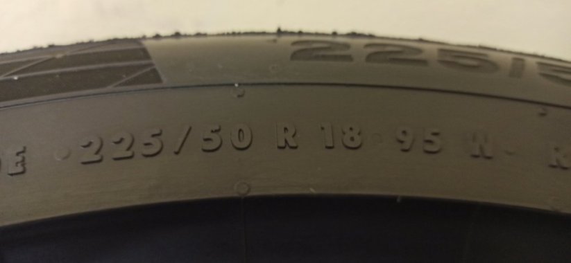 Continental Conti Sport 225/50 R18 95W 5,5 - 6 mm (Bazarové)