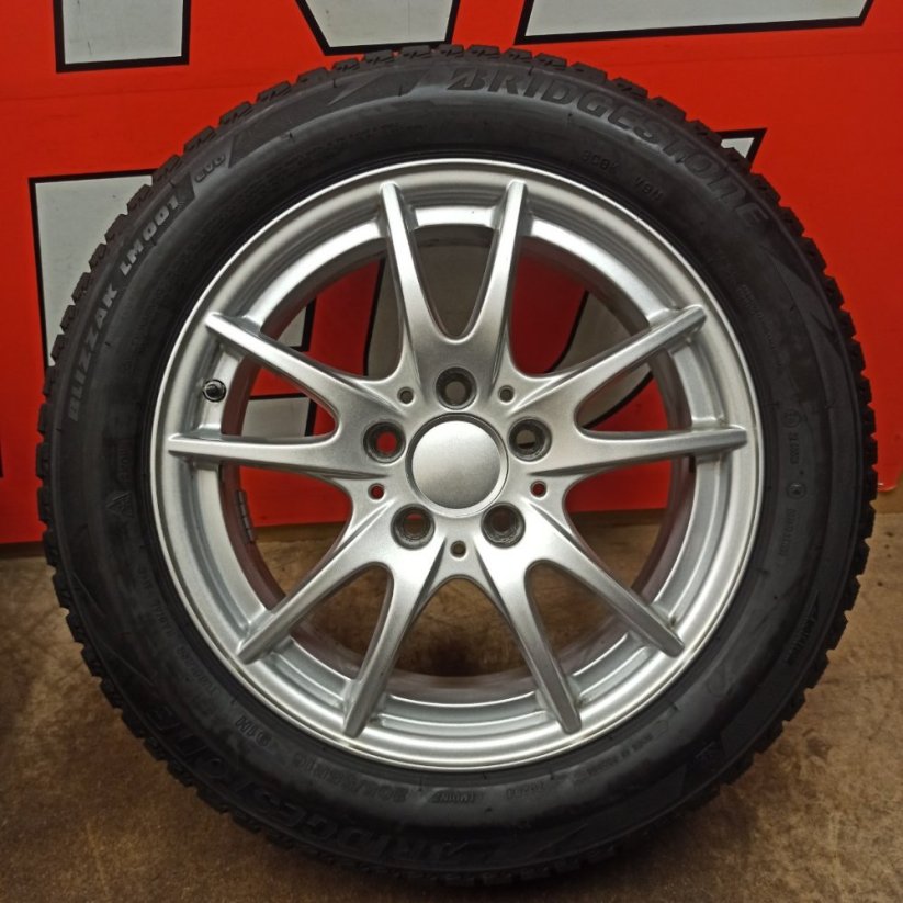 ALU kola Mercedes A,B,CLA ET49 zimní pneu205/55R16