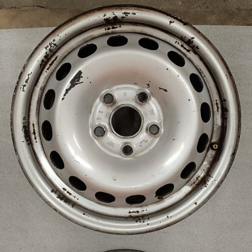 Ocelové disky Škoda Octavia R15 , 5x112 , ET47