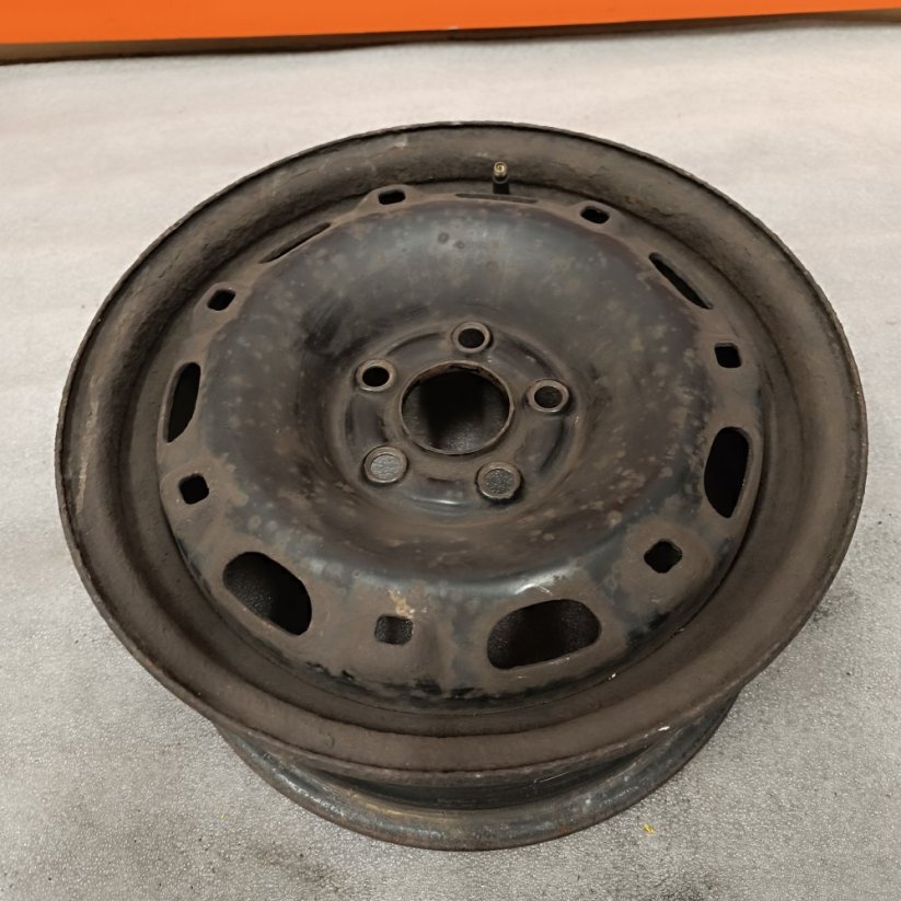 Ocelový disk Škoda Fabia 6Jx14'', 5x100, ET43 1kus (Bazarové)