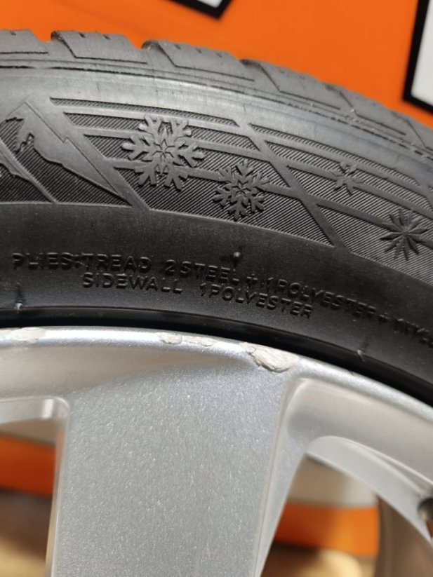 Alu kola Platin 4x108 ET20 + zimní pneu 195/55 R16