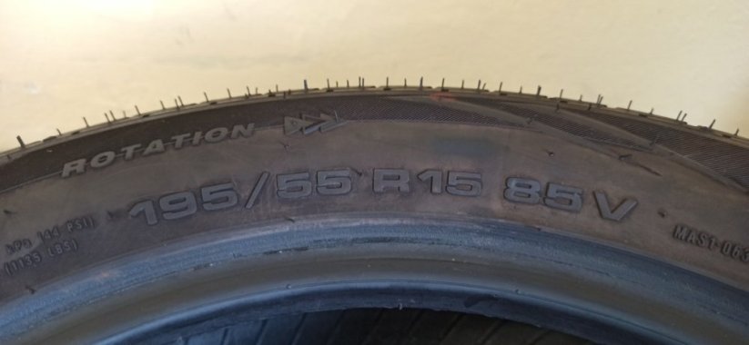 Achilles Art Sport 2 195/55 R15 85V 6,5 mm (Použité)