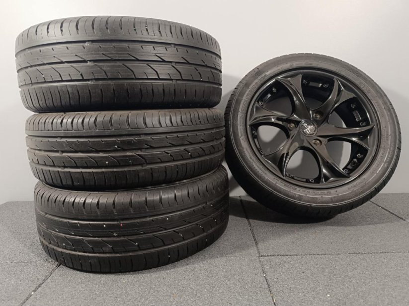 Dvourozměrná kola Keskin na Smart Fortwo 3x112 15"