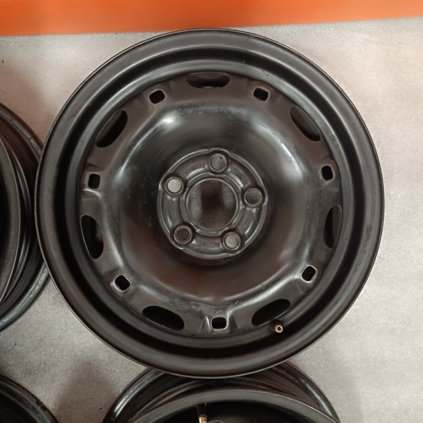 Ocelové disky Škoda, VW, Seat R14 , 5x100 , ET35