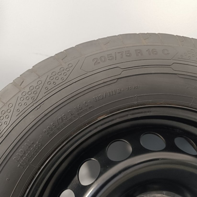 Kompletní kola VW Crafter, Man TGE 205/75 R16C