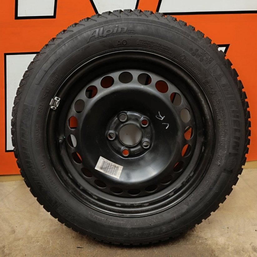 Kola na Audi A1, 5x100, zimní pneu 185/60 R15