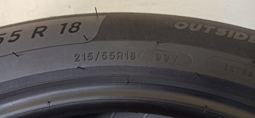 Michelin Primacy 4 215/55 R18 99V 5,5-6,5mm TOP (Bazarové)