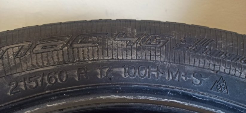 Apollo Alnac 46 All Season 215/60 R17 100H 5,5mm (Použité)