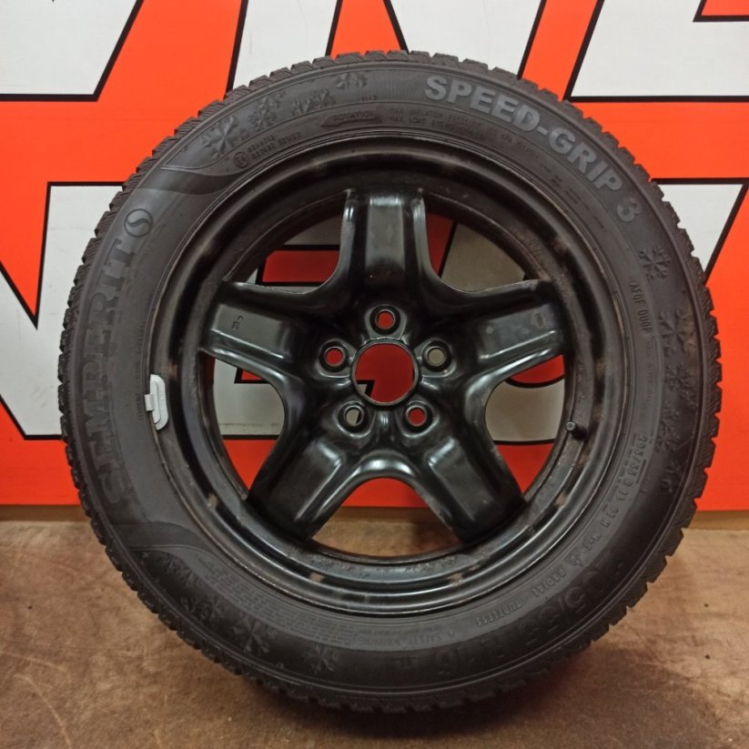 Kola pro Opel Astra K 5x105, zimní pneu 205/55 R16