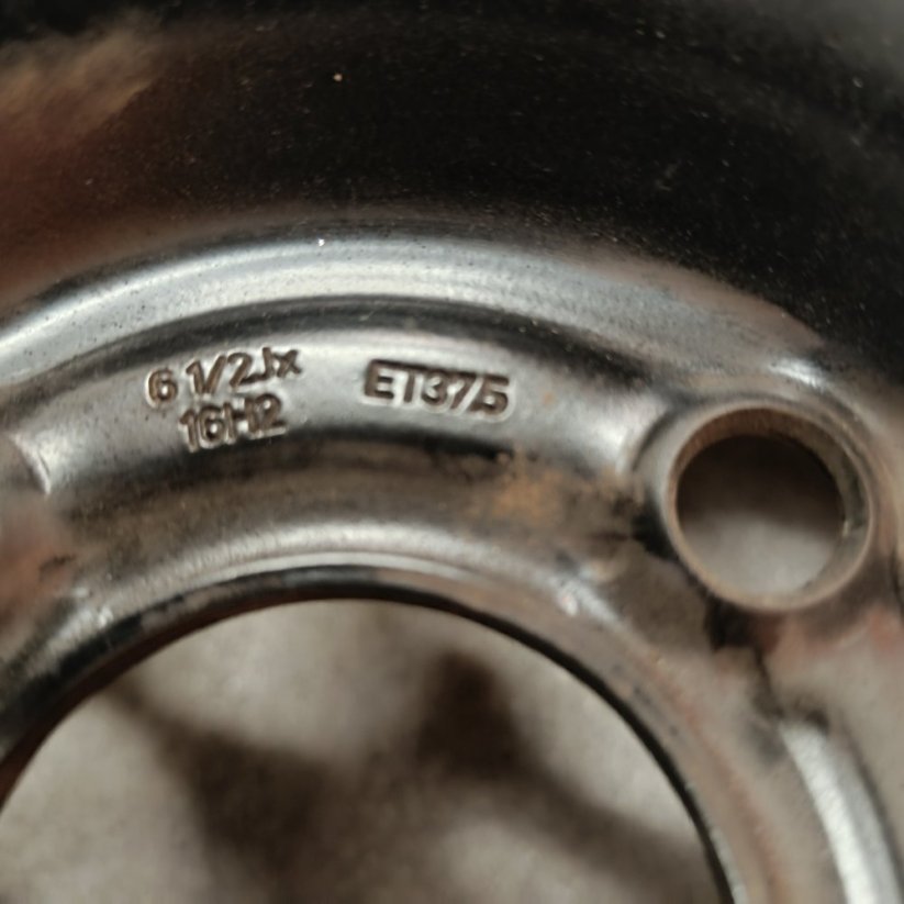 Ocelový disk Ford EcoSport 6,5Jx16'' , 4x108 , ET37,5 1kus (Použité)