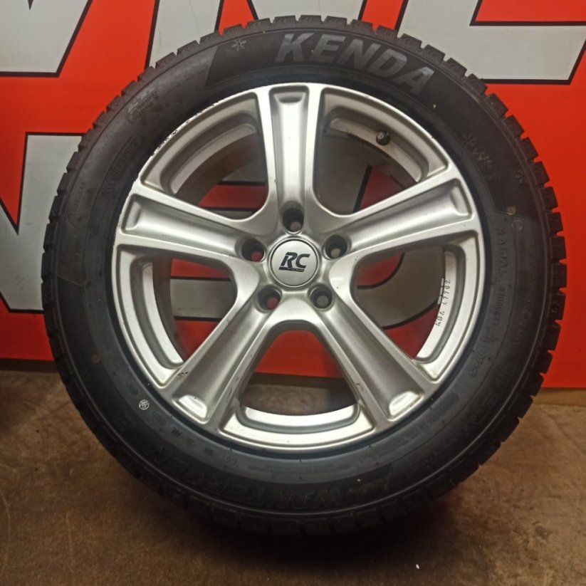 ALU kola Brock 5x114,3 + zimní pneu 225/55 R17