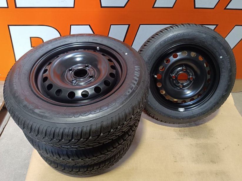 Nová zimní sada na Škoda Citigo, VW Up, 165/70r14 (Bazarové)