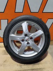 Alu kola Platin 4x108 ET20 + zimní pneu 195/55 R16