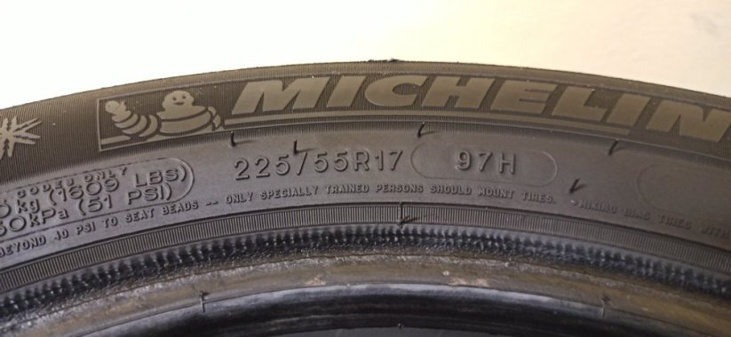 Michelin Alpin 5 225/55 R17 97H 3,5 - 5 mm (Bazarové)