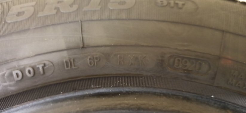 Dunlop SP 10 3E 195/65 R15 91T 6,5 mm (Bazarové)