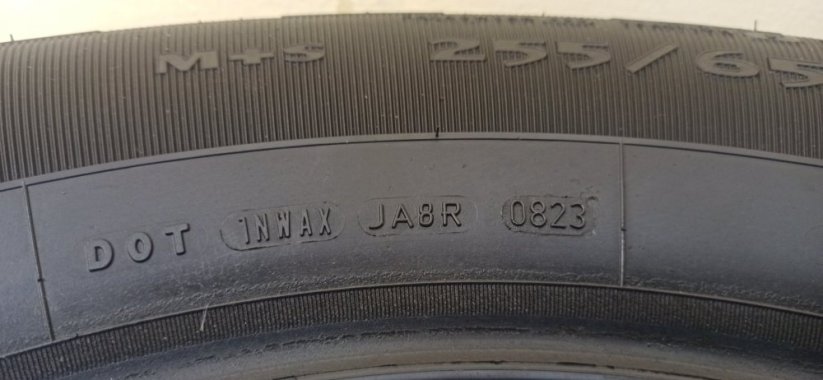 Goodyear Territory MT 255/65 R18 111H 7,5 - 8mm (Bazarové)