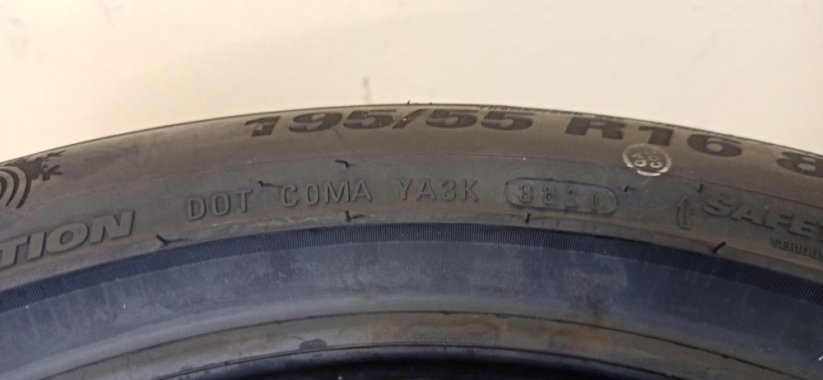 Kumho 195/55 R16 87H 7,5mm (Bazarové)