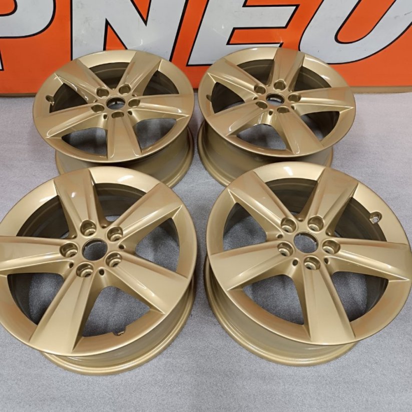 Alu kola BMW 7,5Jx17'' , 5x112 , ET54 TOP zlatá...