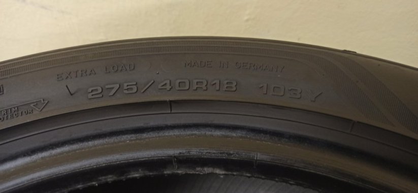 Goodyear Eagle F1 275/40 R18 103Y 5mm (Bazarové)