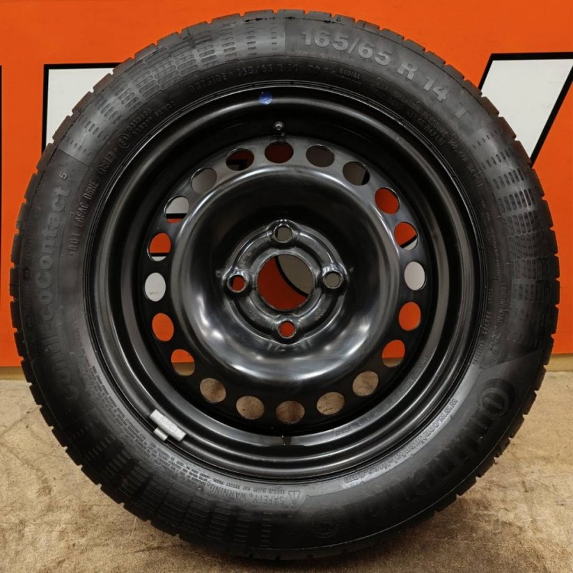 Disky Opel Karl + letní pneumatiky 165/65 R14 79T