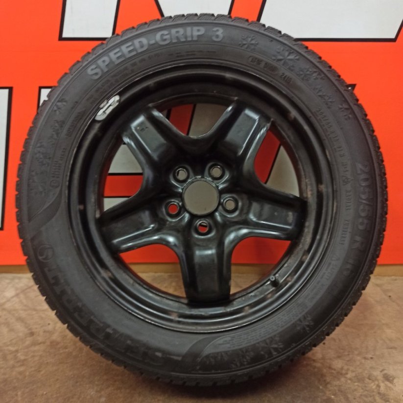 Kola pro Opel Astra K 5x105, zimní pneu 205/55 R16