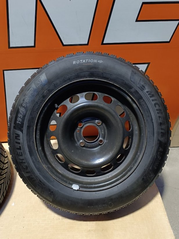 Kola Peugeot, Citroen 4x108+ zimní pneu 195/65R15
