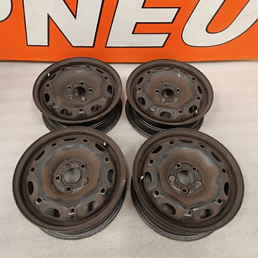 Ocelové disky Škoda Fabia 5Jx14'', 5x100 , ET35