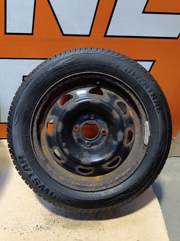 Kola Peugeot, Citroen + zimní pneu 195/55 R15