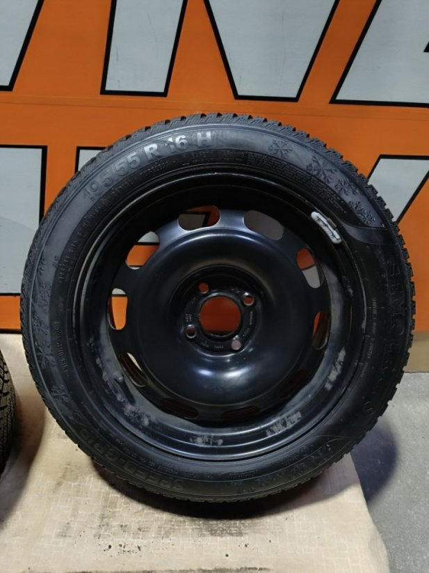 Zimní kola Opel/Peugeot 4x108 ET38 pneu 195/55 R16