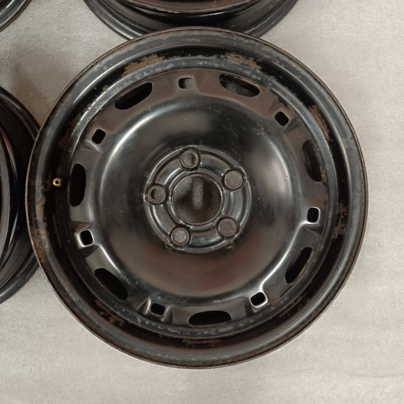 Ocelové disky Škoda, Seat, VW 5Jx14'', ET35, 5x100