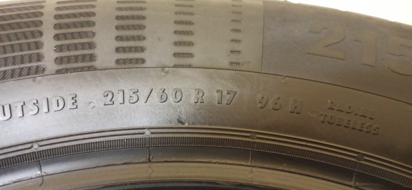 Continental Conti Eco 215/60 R17 96H 4 - 5 mm (Použité)