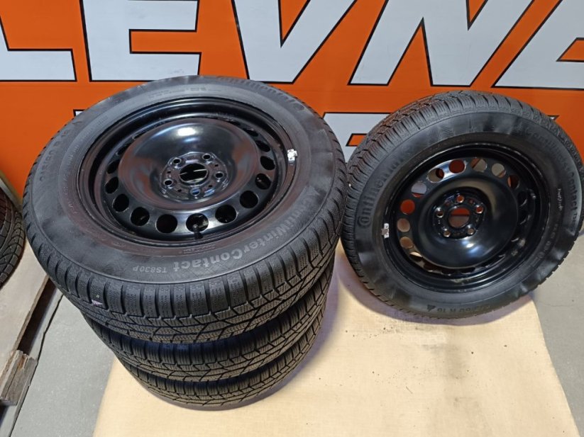 Kola Superb/Passat 6,5x16'' + zimní pneu 215/60/16