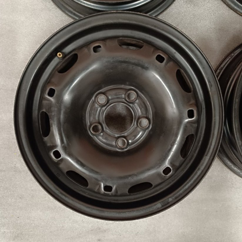 Ocelové disky Škoda, VW, Seat R14 , 5x100 , ET35