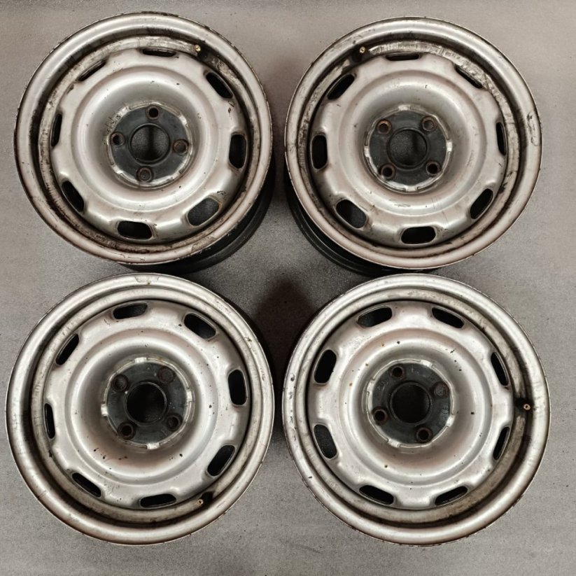Ocelové disky Volkswagen 6Jx14'' , R14, 4x100 ET45