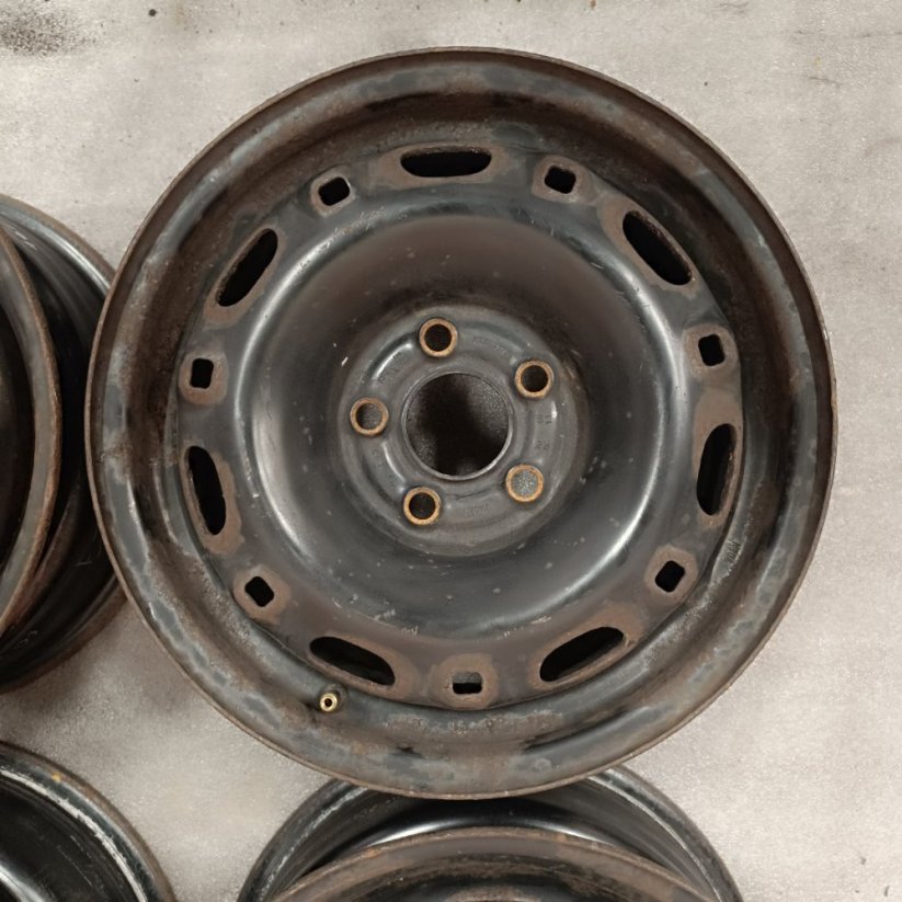 Ocelové disky VW, Škoda, 6Jx14'' , 5x100 , ET43