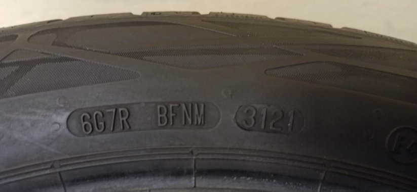 Continental EcoContact 6 225/45 R17 91V 5,5 mm (Použité)