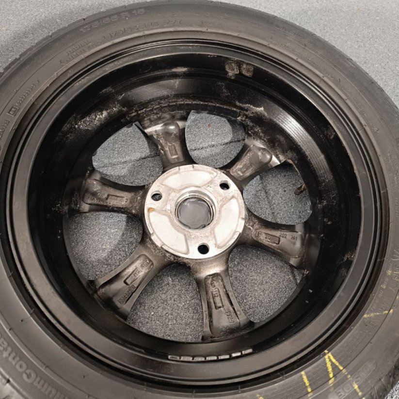 Dvourozměrná kola Keskin na Smart Fortwo 3x112 15"