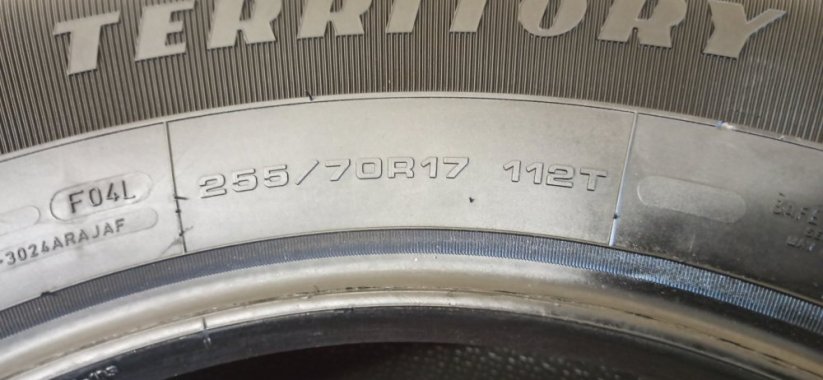 Goodyear Wrangler 255/70 R17 112T 7,5mm DEMO PNEU (Použité)