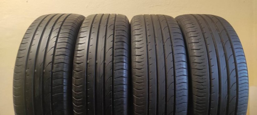 Continental 215/55 R18 95H 2x6mm; 2x5mm (Bazarové)
