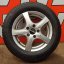 ALU kola Ronal 5x112, zimní pneu 7mm, 195/65 R15