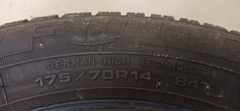 Fulda Kristall Montero 3 175/70 R14 84T 5,5 mm (Použité)