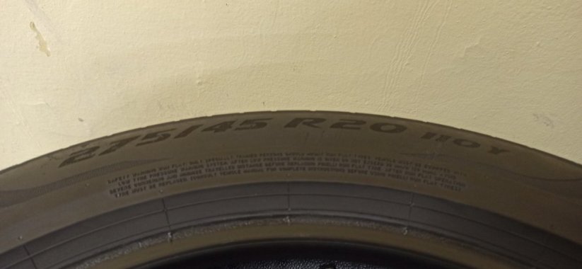 Dvourozměr Pirelli P Zero 275/45 R20 + 305/40 R20 (Použité)