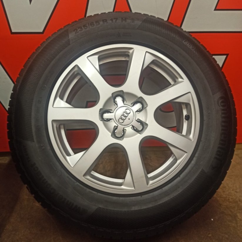 ALU kola Audi Q5, zimní pneu 235/65 R17 TOP SADA