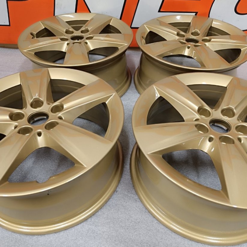 Alu kola BMW 7,5Jx17'' , 5x112 , ET54 TOP zlatá...