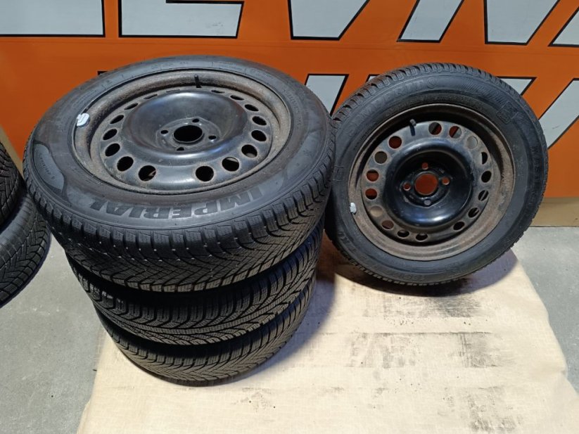 Zimní kola Opel Meriva 4x100, ET43 pneu 185/60 R15