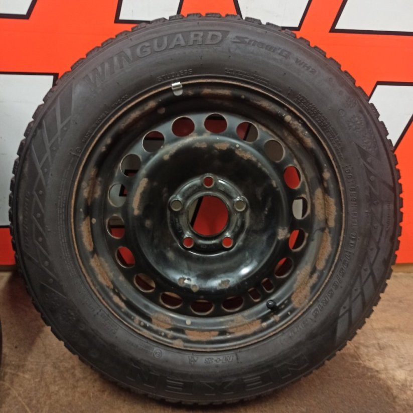 Astra, Meriva, Zafira 5x110 zimní pneu 195/65 R15