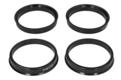 Vymezovací kroužky kol 63,3 → 56,6 mm (4 kusy)